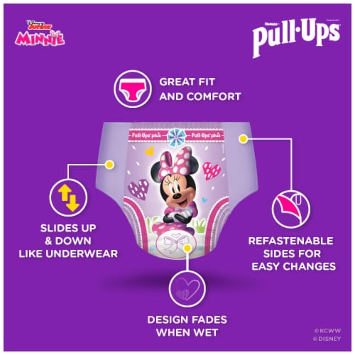 Pull-Ups Learning Designs Girls' Potty Training Pants 4T-5T (38-50 lbs), 56  ct