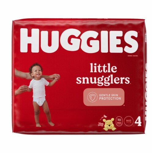 Huggies Little Movers Baby Diapers, Size 4, 140 ct