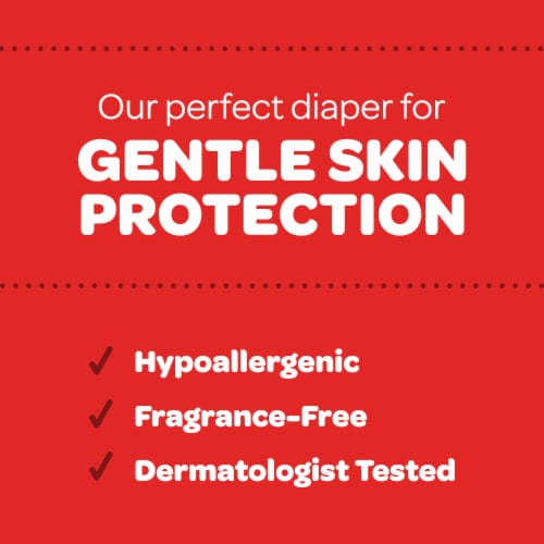 Huggies Little Snugglers Baby Diapers, Size 1 (8-14 lbs) Perspective: back