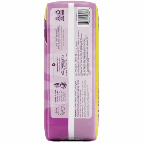 Poise Long Maximum Incontinence Pads Perspective: back