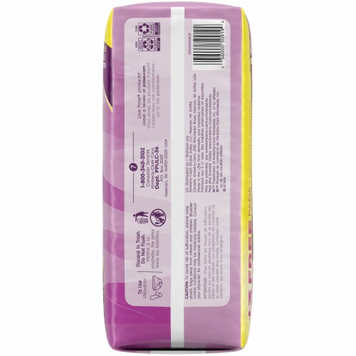 Poise Ultimate Absorbency Regular Length Incontinence Pads Perspective: back