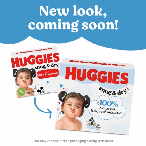 Huggies Snug & Dry Baby Diapers Size 6 (35+ lbs)