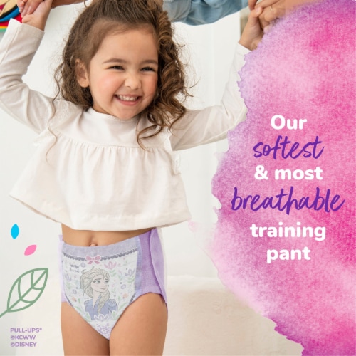 Pull-Ups New Leaf Girls' Potty Training Pants 3T-4T (32-40 lbs), 16 ct ...