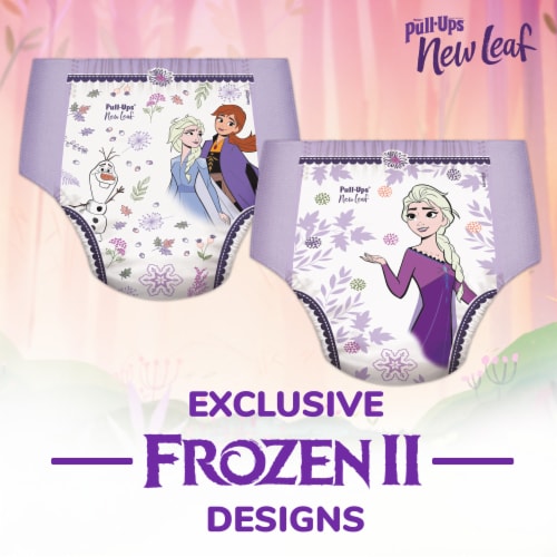 Pull-Ups New Leaf Girls' Potty Training Pants, 3T-4T (32-40 lbs) Perspective: back