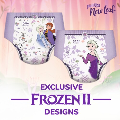Pull-Ups New Leaf Girls' Potty Training Pants, 4T-5T (38-50 lbs) Perspective: back