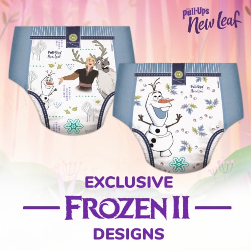 Pull-Ups® New Leaf Boys' Potty Training Pants, 4T-5T (38-50 lbs) Perspective: back