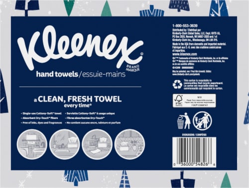 Kleenex® Disposable Paper Hand Towels Perspective: back