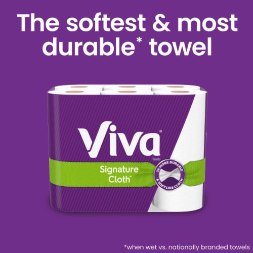 Viva Signature Cloth Choose-A-Sheet - Big Rolls Paper Towels Perspective: back