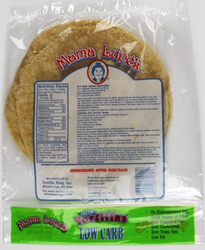 Mama Lupe's Low Carb Tortillas Perspective: back