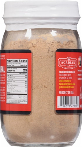 Ragin' Cajun™ Fixin's Dry Roux Perspective: back