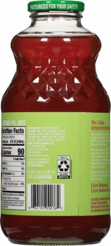 Santa Cruz Organic® Cherry Limeade Perspective: back