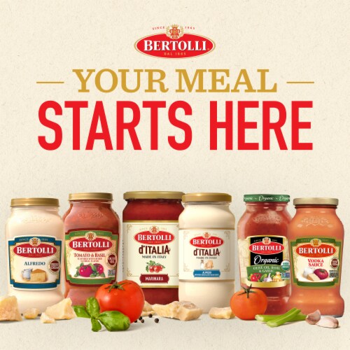 Bertolli® Portobello Mushroom Tomato Sauce Perspective: back