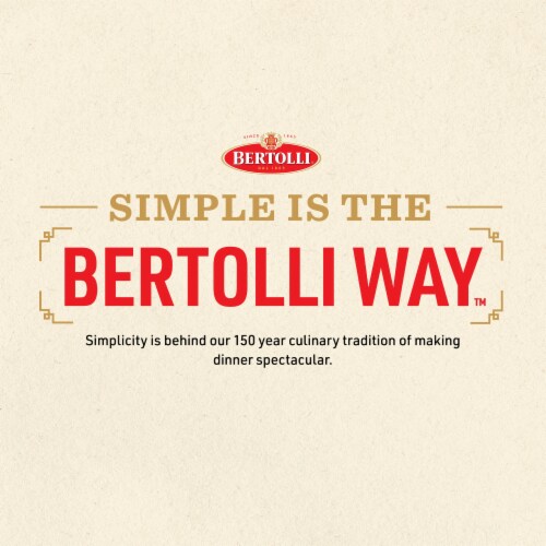 Bertolli d'Italia Alfredo Sauce Perspective: back
