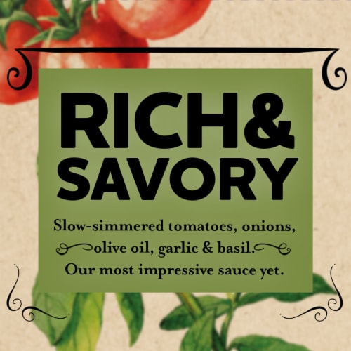 Ragu® Kettle Cooked Tomato Basil Pasta Sauce Perspective: back