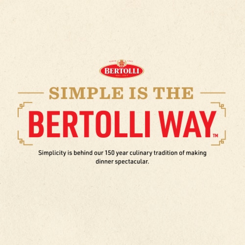 Bertolli® Artisan Garlic Margherita Pizza Sauce Perspective: back