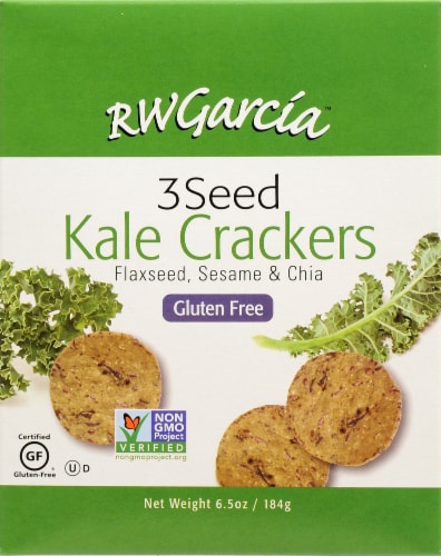 R.W. Garcia 3 Seed Kale Crackers Perspective: back