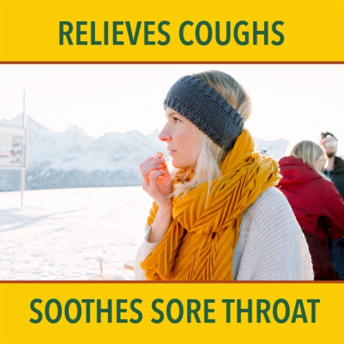 Ricola Cough Suppressant Throat Drops and Sore Throat Relief Original Herb Perspective: back