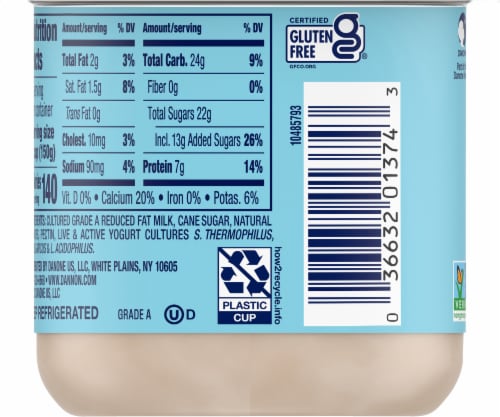 Dannon® Coffee Lowfat Yogurt, 5.3 oz - Ralphs Dannon® Coffee Lowfat Yogurt, 5.3 oz - Ralphs