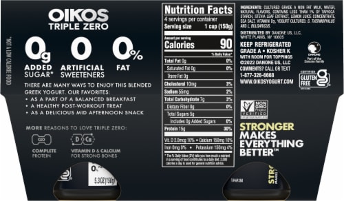 Oikos Triple Zero Vanilla Protein