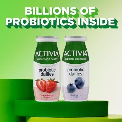 Activia® Strawberry and Blueberry Probiotic Yogurt