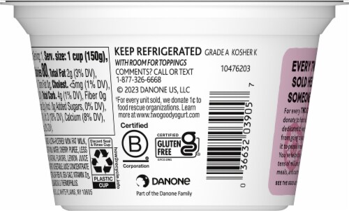 Too Good & Co™ Black Cherry Greek Yogurt