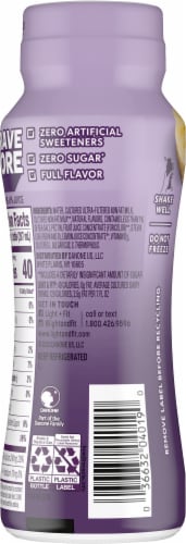 Dannon® Light & Fit® Zero Sugar Strawberry Banana Yogurt Drink Perspective: back