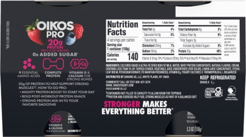 Oikos Pro® Mixed Berry Perspective: back