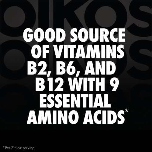 Oikos Pro Cultured Peach Dairy Drink Perspective: back