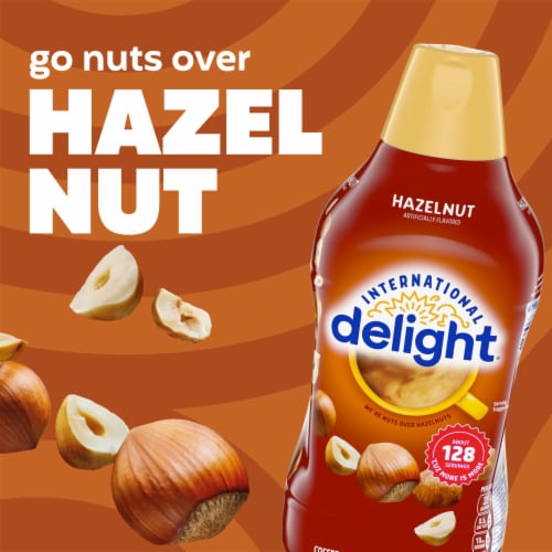 International Delight Hazelnut Coffee Creamer Perspective: back
