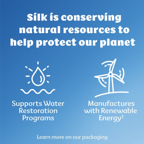Silk® The Oatmeal Cookie One Dairy-Free Oat Creamer Perspective: back