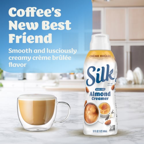 Silk Almond Creamer, Dairy Free, Creme Brulee 32 Fl Oz