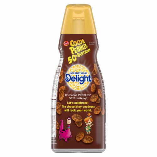 International Delight Cocoa Pebbles Coffee Creamer Perspective: back
