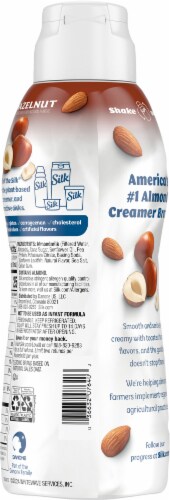Silk® Dairy Free Toasted Hazelnut Almond Creamer Perspective: back