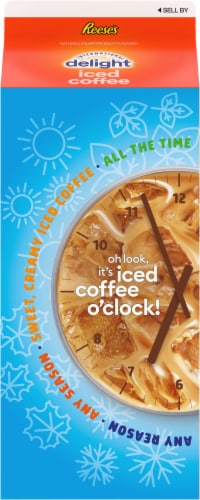 International Delight Reese's Iced Coffee Perspective: back