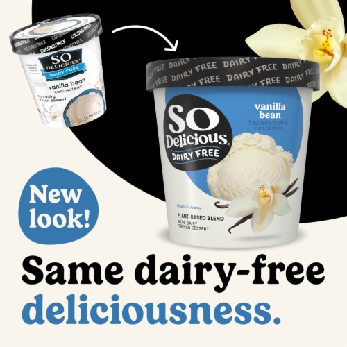 So Delicious Dairy Free Vanilla Wondermilk Frozen Dessert Carton Perspective: back