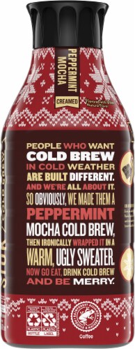 Stok® Peppermint Mocha Cold Brew Coffee Perspective: back