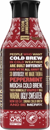 Stok® Peppermint Mocha Cold Brew Coffee Perspective: back
