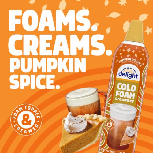 International Delight® Pumpkin Pie Spice Cold Foam Creamer Perspective: back