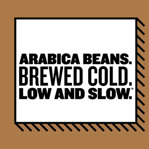 Stok® Light Sweet Dark Roast Black Cappuccino Cold Brew Iced Coffee Carton Perspective: back