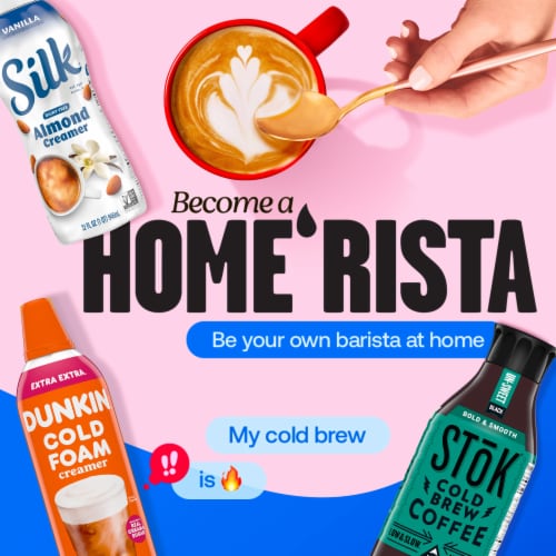 Stok™ Caramel Cream Cold Brew Energy Drink Can Perspective: back