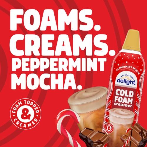 International Delight® Peppermint Mocha Cold Foam Creamer Perspective: back