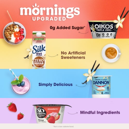 Silk Oat Cinnamon Vanilla Creamer Perspective: back