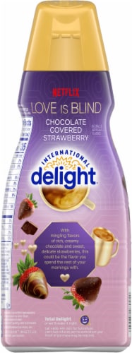 International Delight® Love Is Blind Chocolate Covered Strawberry Liquid Coffee Creamer Perspective: back