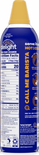 International Delight® Salted Caramel Mocha Cold Foam Creamer Perspective: back