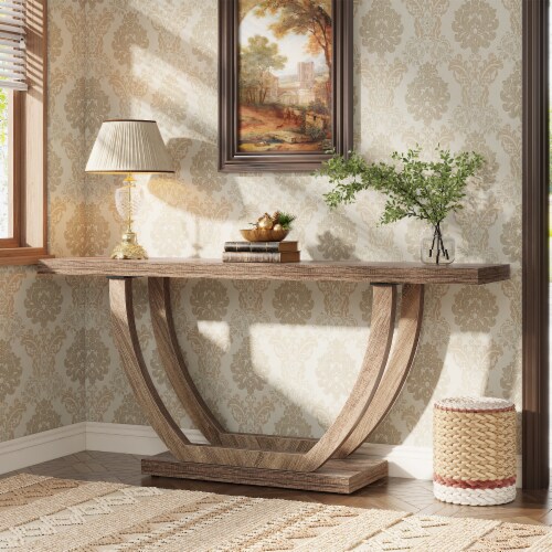 Tribesigns 63 Farmhouse Console Table 2 Tier Entryway Sofa Table No Size Ralphs