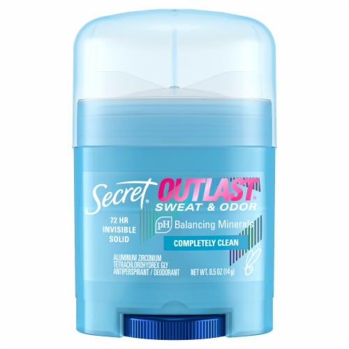 Secret® Outlast™ Invisible Solid Antiperspirant Trial Stick Perspective: back