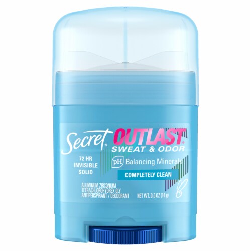 Secret® Outlast™ Invisible Solid Antiperspirant Trial Stick Perspective: back