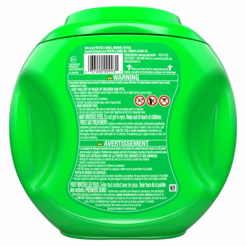 Gain® Flings! with Oxi Boost™ & Febreze™ Freshness Moonlight Breeze™ Laundry Detergent Pods Perspective: back