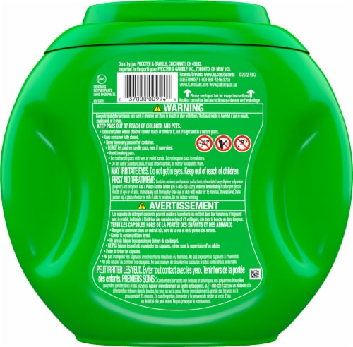 Gain Flings! Original Scent 3-in-1 with Febreze Freshness Laundry Detergent Pacs Perspective: back