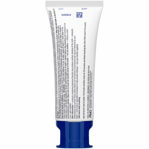 Crest Pro-Health™ Gum and Sensitivity Toothpaste Perspective: back